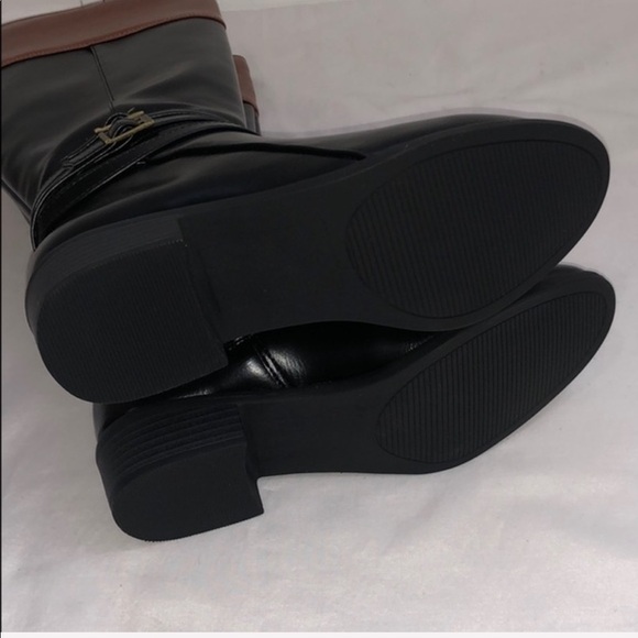 LAST ONE AVAILABLE!! - New SO Women's Knee High Riding Boots Black Brown - Picture 9 of 16